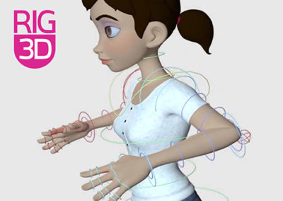 3D Rigging personaje