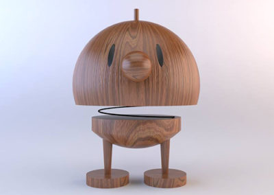 3D Personaje de madera