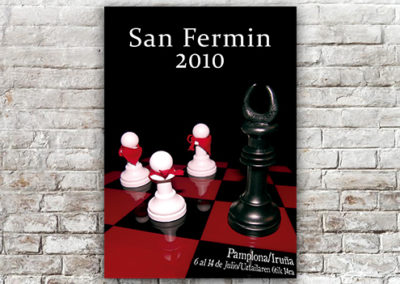 Cartel San Fermín 2010