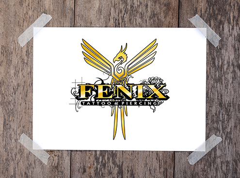 Logo Fenix Tattoo