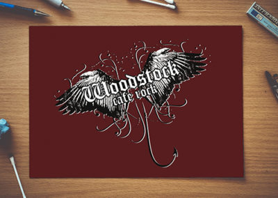 Logo Woodstock Café Rock